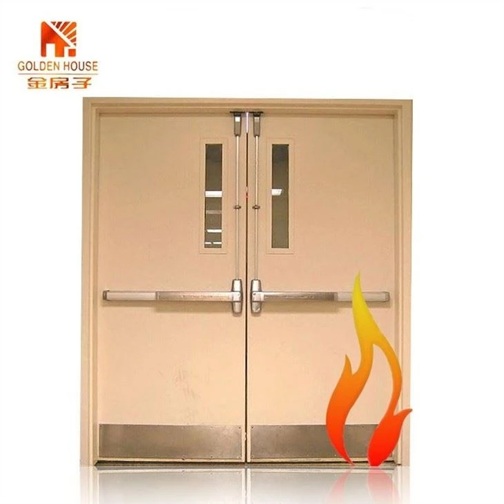 School Hospital Entrance Fire Proof Steel Door School Hospital Entrance Fire Proof Steel Door
